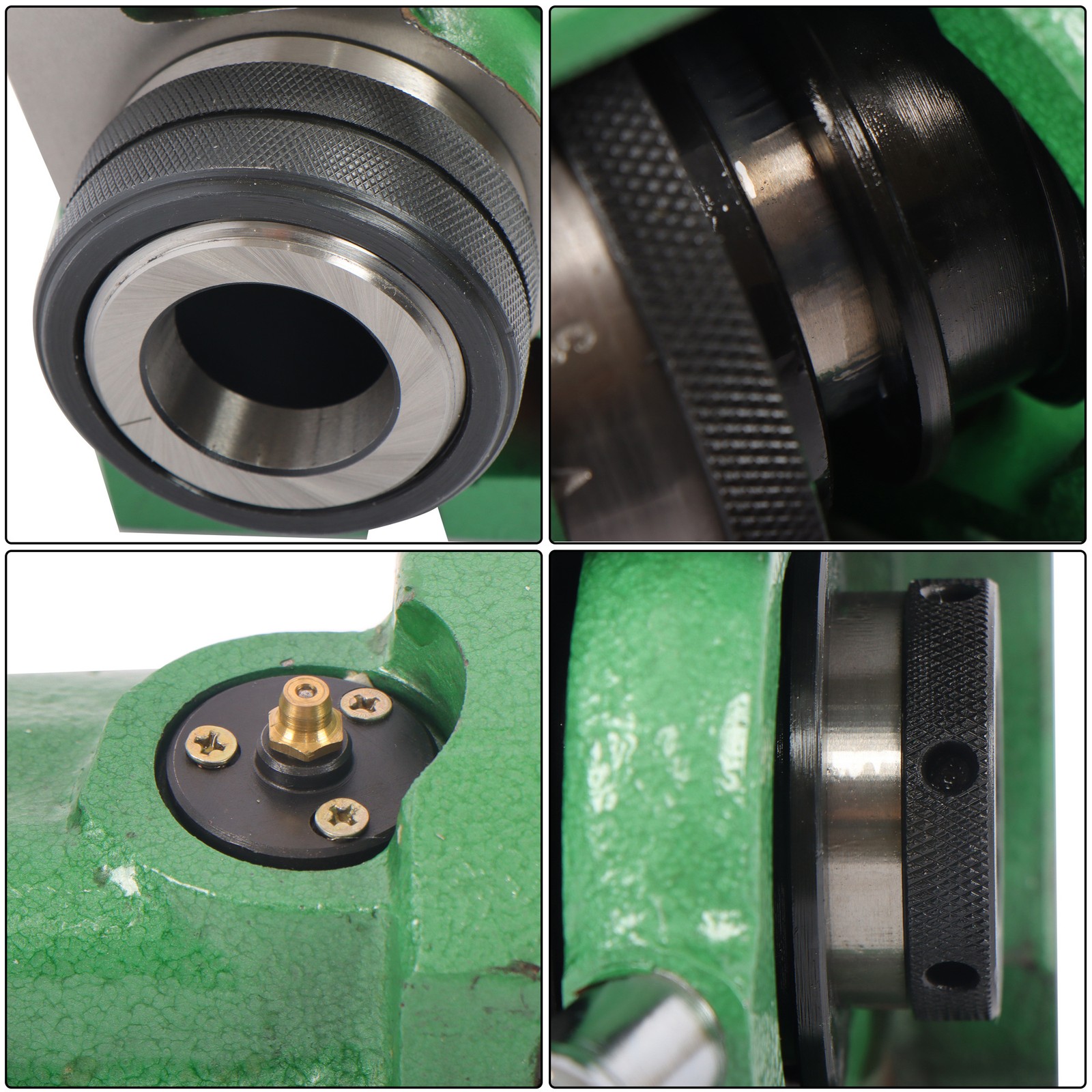 .0004" Spindle Thread Vertical Horizontal Collet 5C Spin Index Fixture Milling