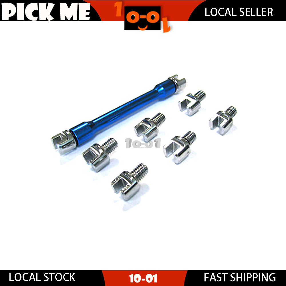 Tyre Spoke Wrench Spanner 8 in 1 ATV Motorcycle Motocross Dirt Bike Quad Road