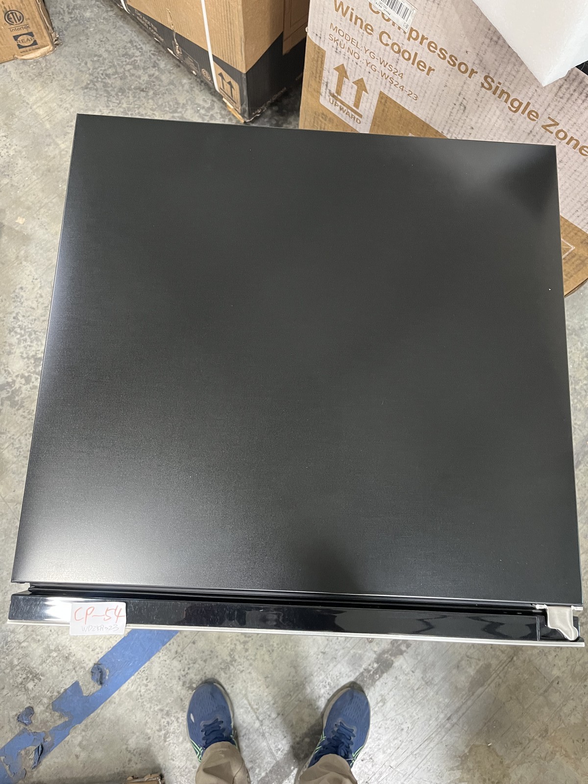 Ca'lefort 24" Wine Cooler Refrigerator 46 Bottles Dual Zone 40-65°F 3 LED Lights