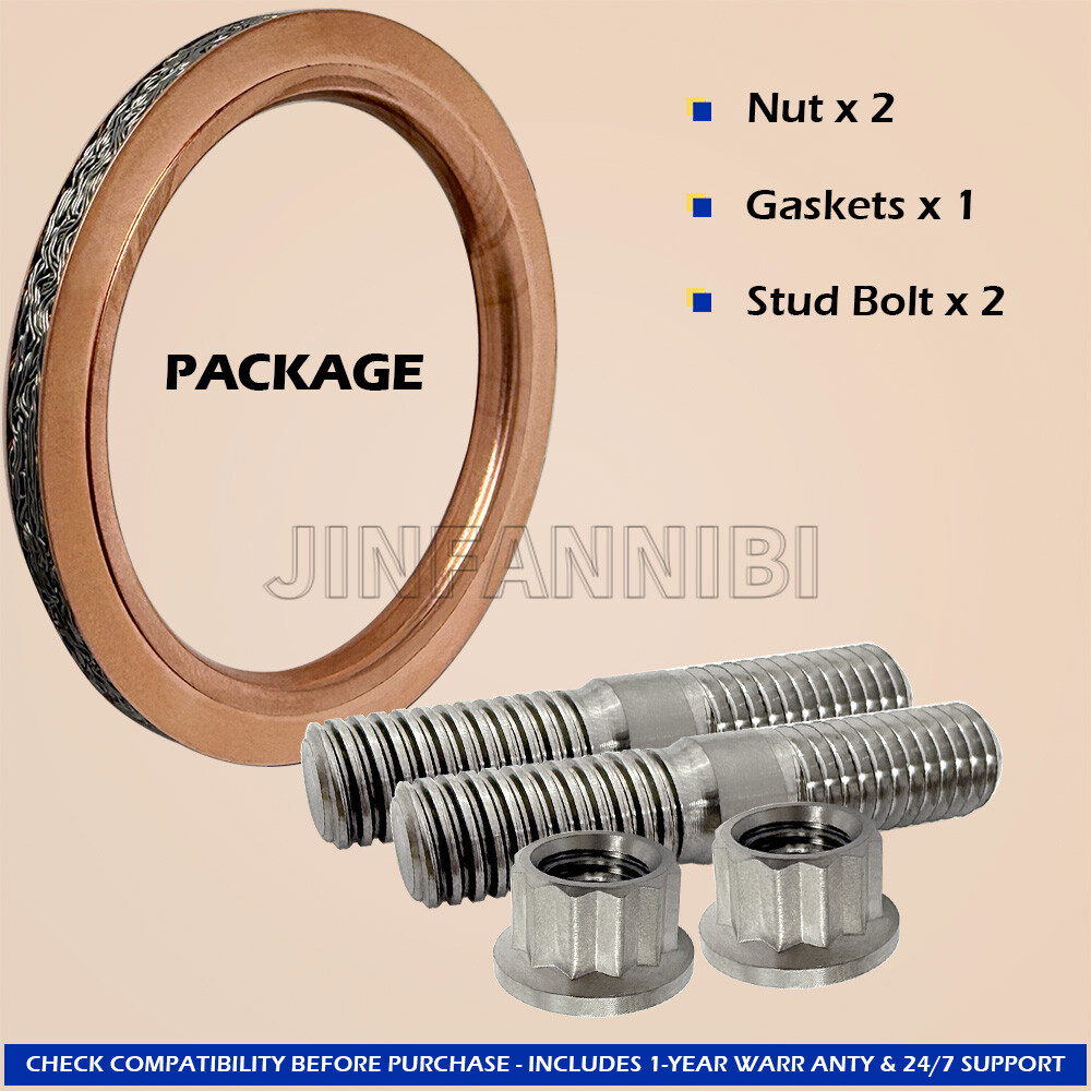 Cylinder Exhaust Studs Muffler Bolts Gasket Kit for Yamaha YZ400F YZ426F YZ450F