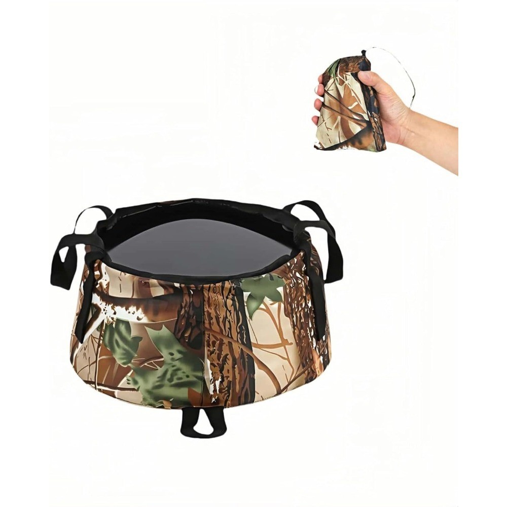 Portable Foldable Sink Bucket for Camping Travel Basin Collapsible Leakproof