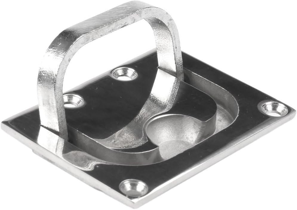 Boat Ring Hatch Pull Flush Lift, Marine Stainless Steel Boat Deck Hatch Handle