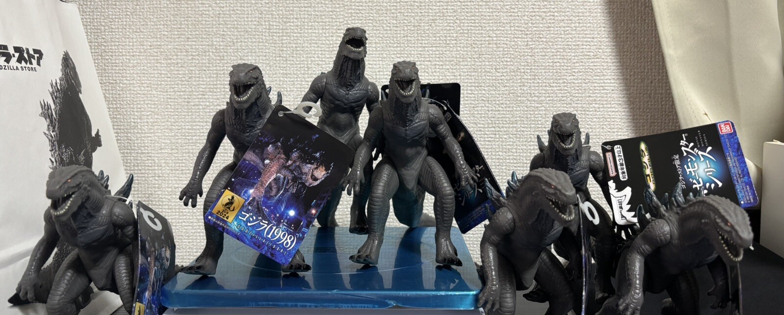 BANDAI Movie Monster Series Godzilla 1998 Japan Godzilla Store Limited