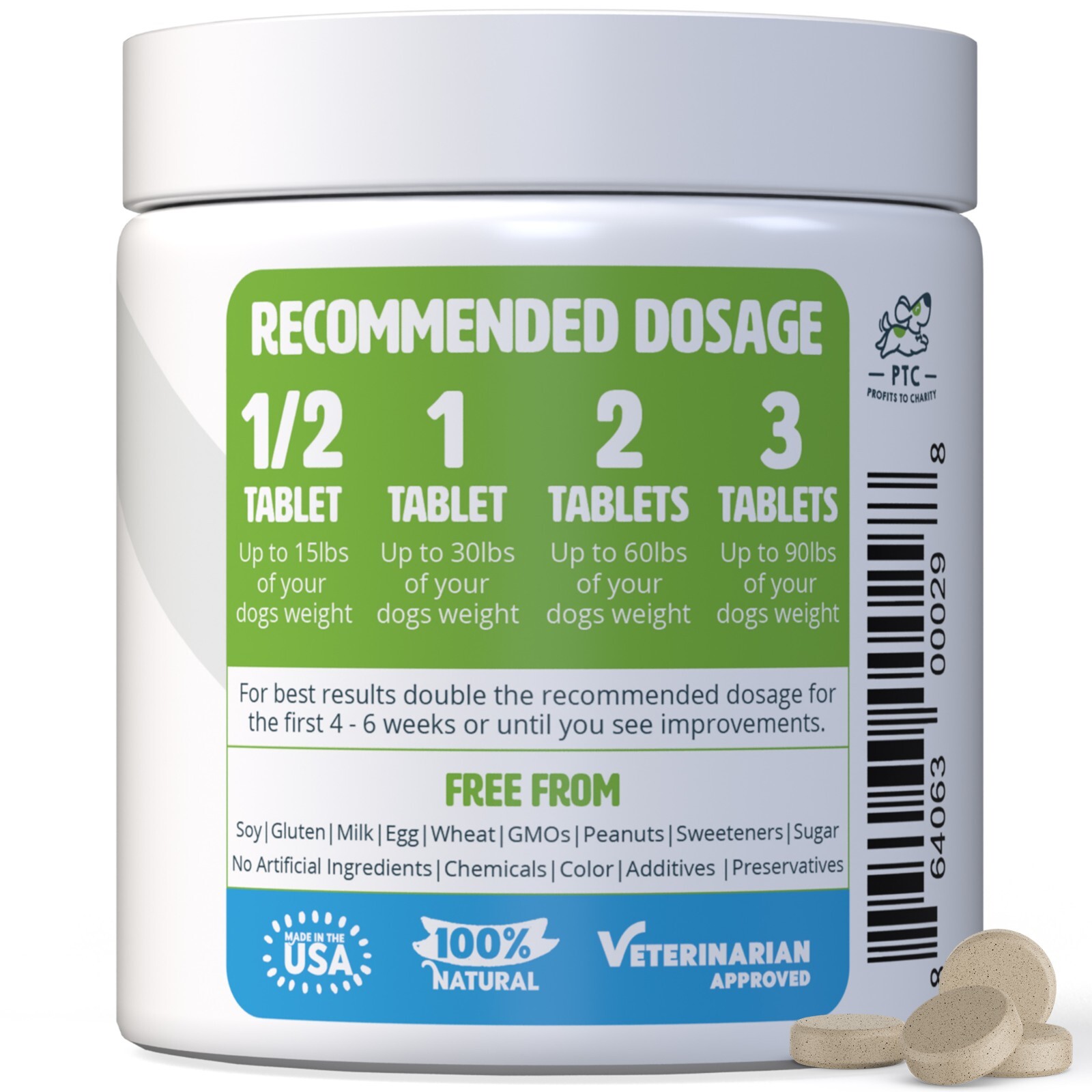 Glucosamine Chondroitin with MSM for Dogs , Hip and Joint Support