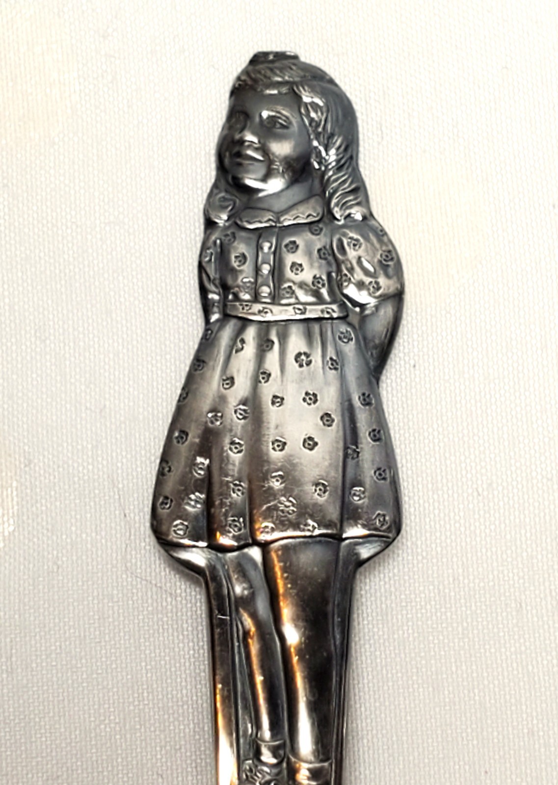 Carlton Silver Plate DIONNE Quints Quintuplets Sisters Girls Spoon 5 Set 1940’s