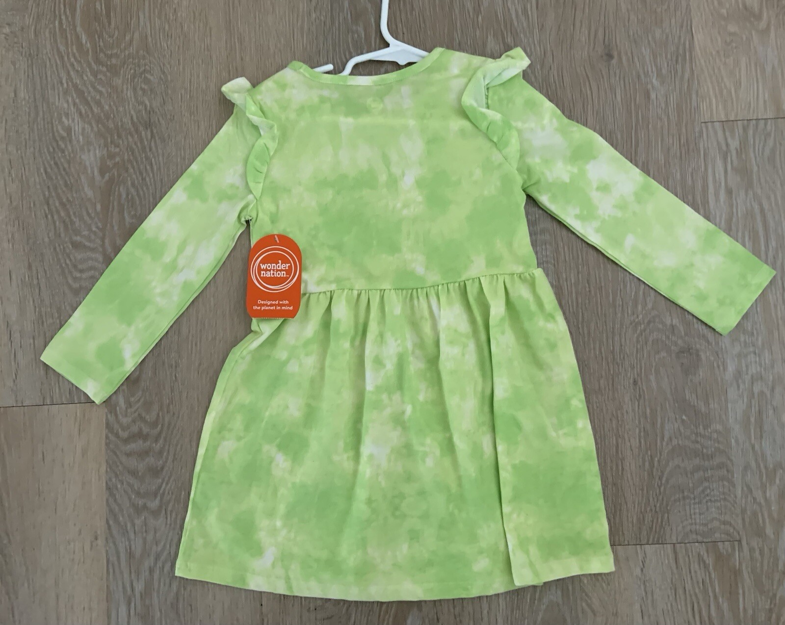 Wonder Nation Girls 4T St Patrick’s Day Dress Cutest Clover