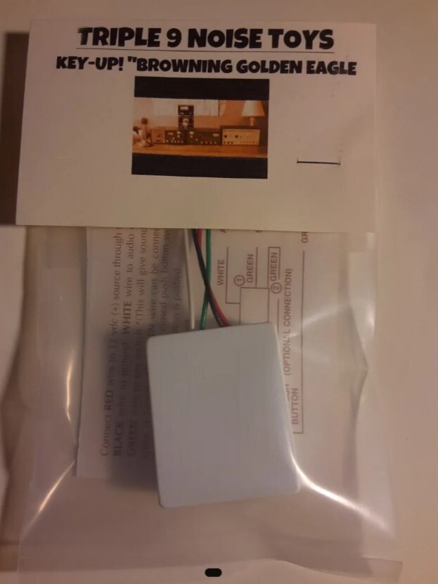 CB KEYUP! (LISTEN) BROWNING GOLDEN EAGLE IDENTIFIER NOISE TOY COBRA, GALAXY, ETC