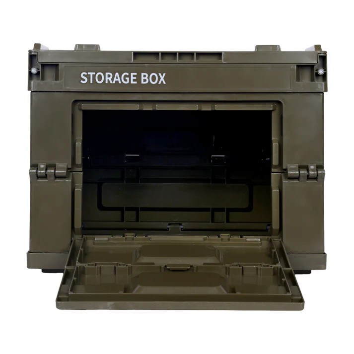 SINT Folding Storage Box,Portable, Collapsible with Lid,For Home & Camping Use