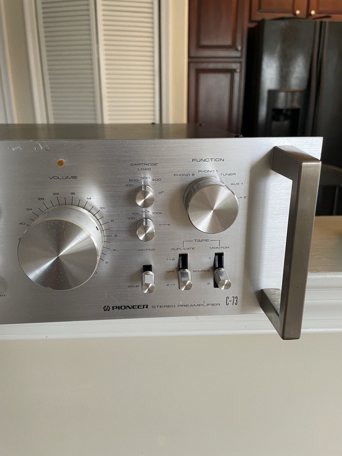 Pioneer C-73 Stereo Preamplifier Rare Spec-3