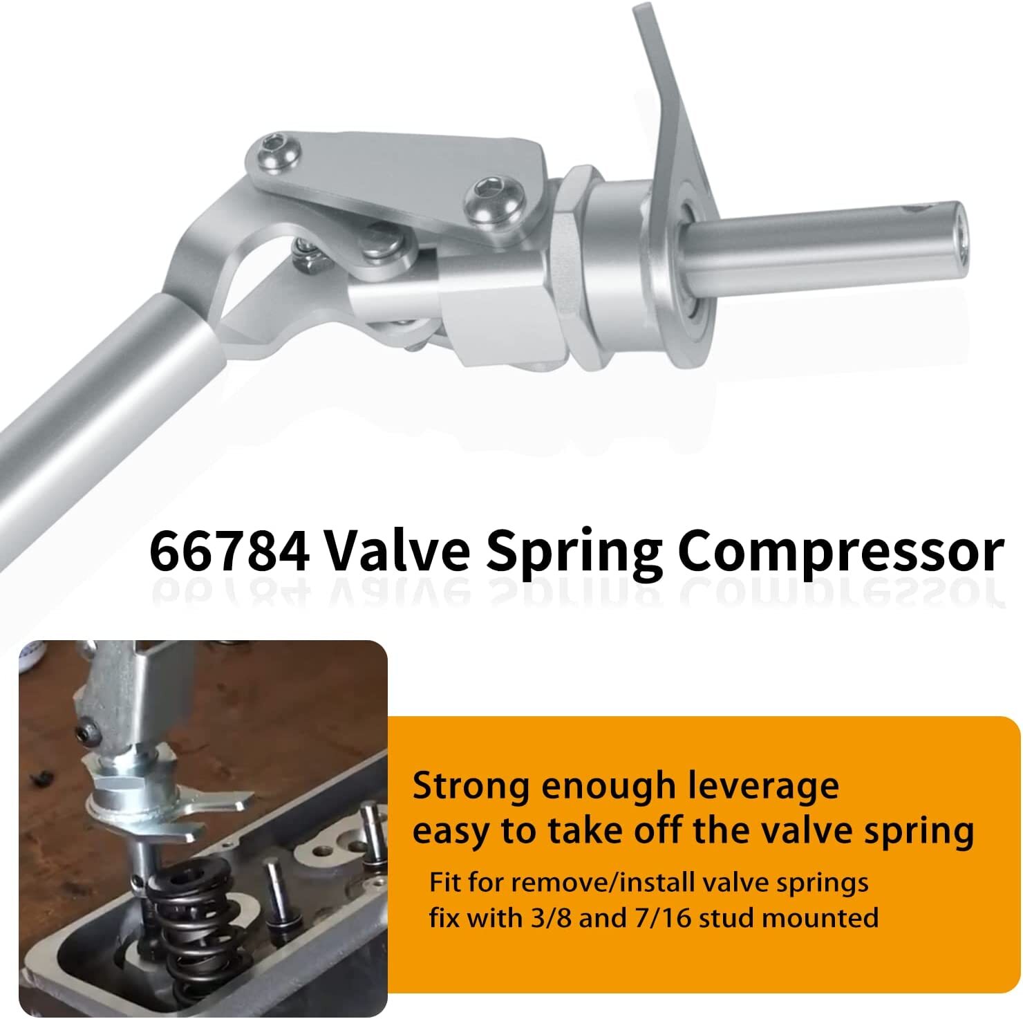 66784 Stud Mount Valve Spring Compressor for all 3/8" & 7/16" Rocker Studs