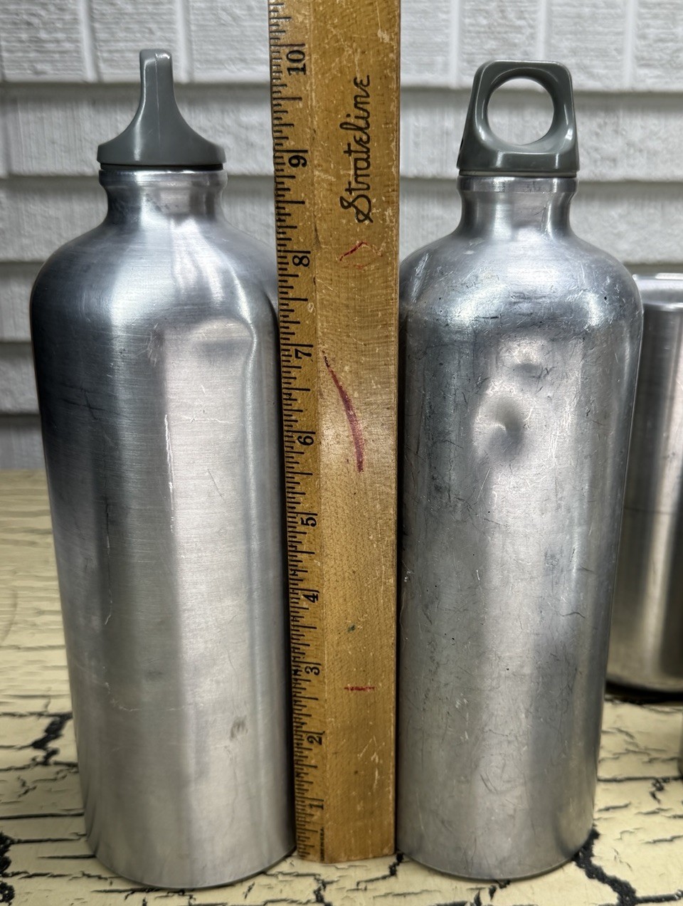 VTG Sigg Aluminum Fuel Bottle & Storage Container Mixed Lot Switzerland