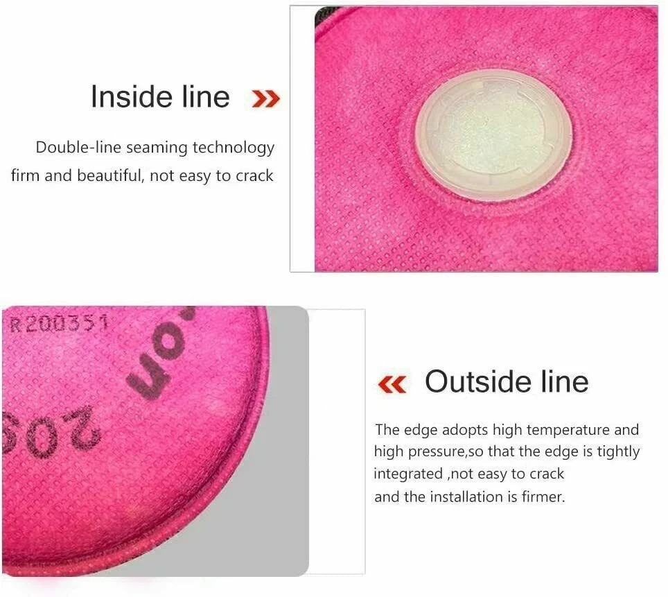 2091 P100 Replacement Particulate Filters Respirator for6000 6200 6800 7000 FF-4