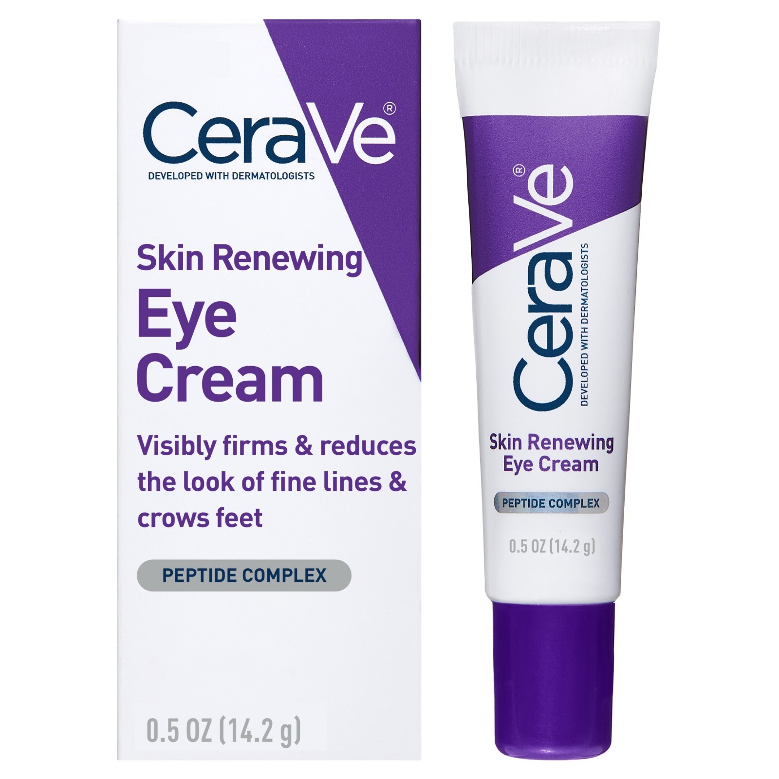 Cerave Anti-Aging Eye Cream for Wrinkles with Caffeine and Hyaluronic Acid