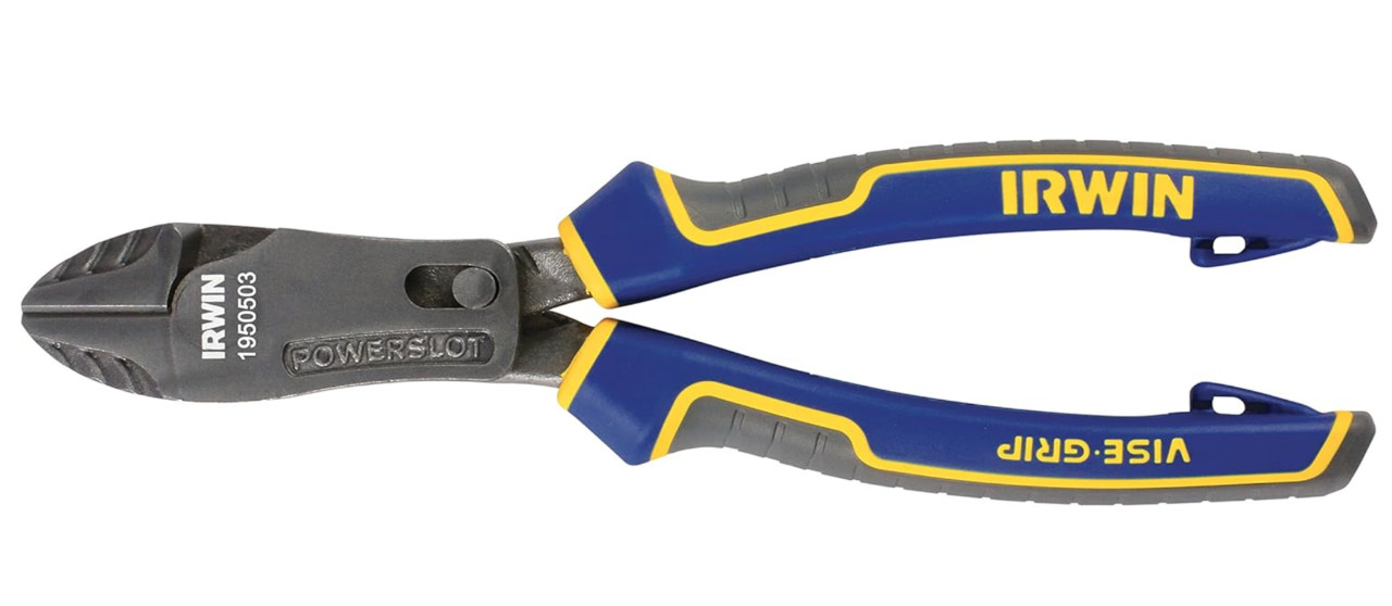NEW Irwin Vise-Grip Germany 1950503 7″ Diagonal MAX POWER SLOT Cutting Pliers