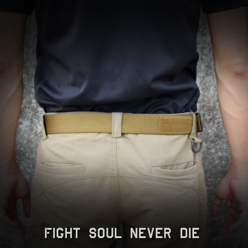 1.75" Tactical Belt Quick Release EDC Riggers Belt CQB Military Airsoft Hunting