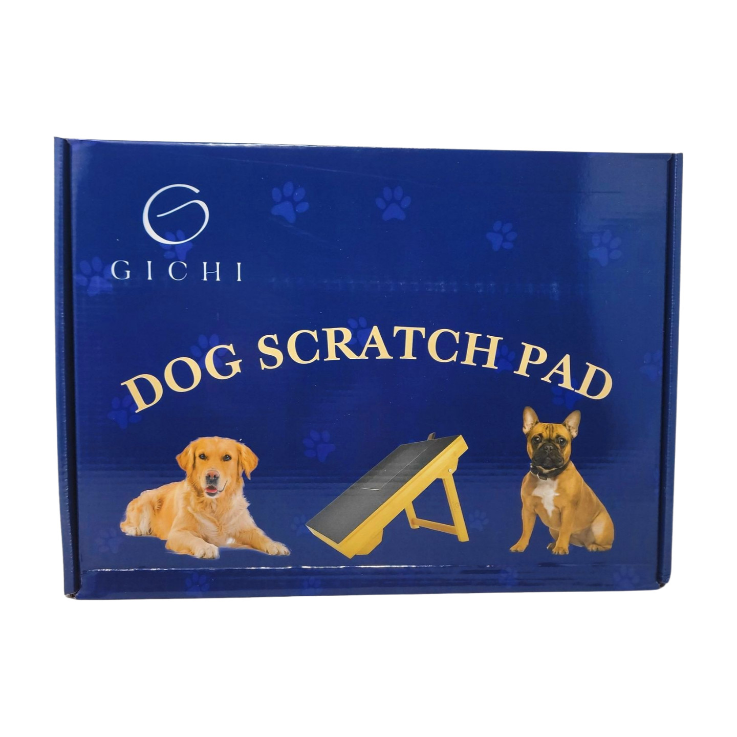 Dog Nail Scratch Board-Scratch Pad w/ Treat Box-Nail File New