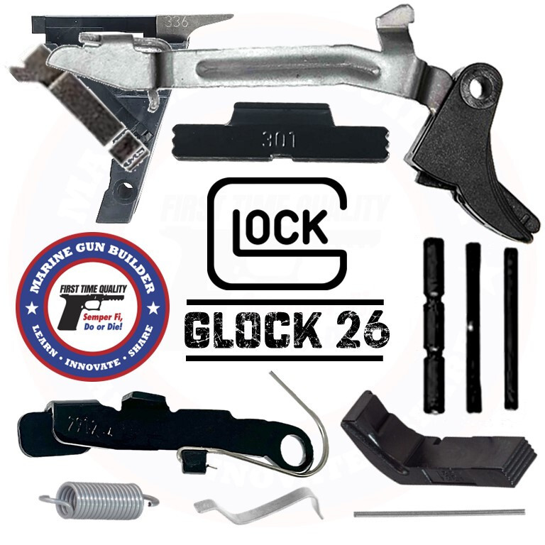 Glock 26 Lower Part Kit Gen 3 OEM G26 LPK Complete