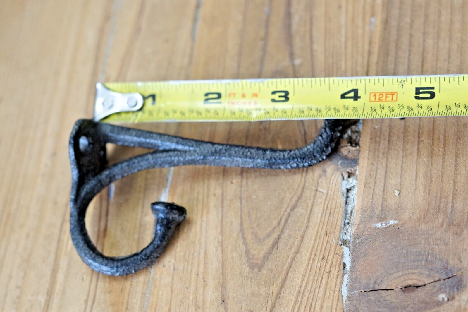 50 Rustic Cast Iron Coat Hat Wall Hooks Restore School Farm Towel Bath Kitchen