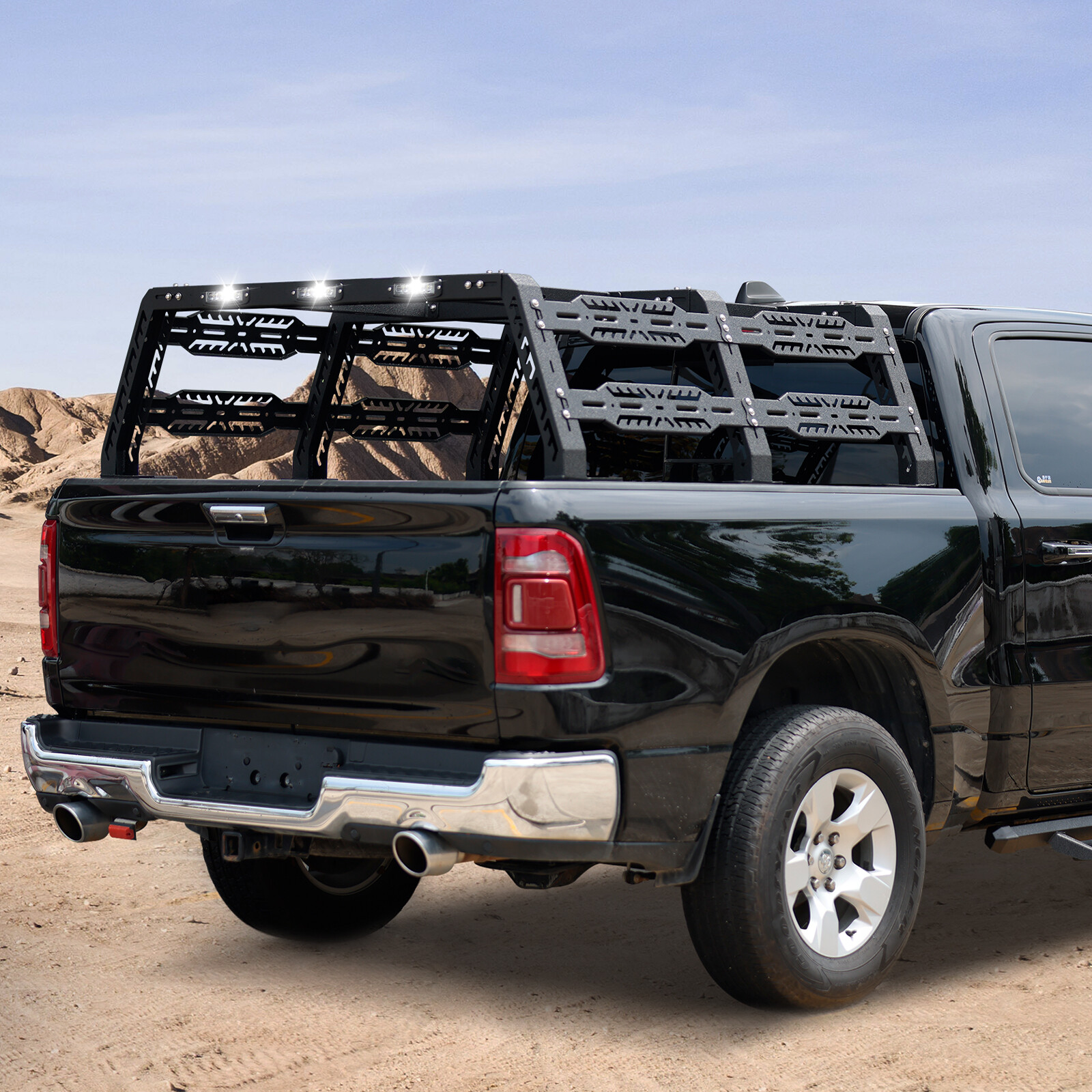 FOR Ford/Dodge Ram/Tundra/Silverado(6.5FT)/Nissan Titan Full Size Truck Bed Rack
