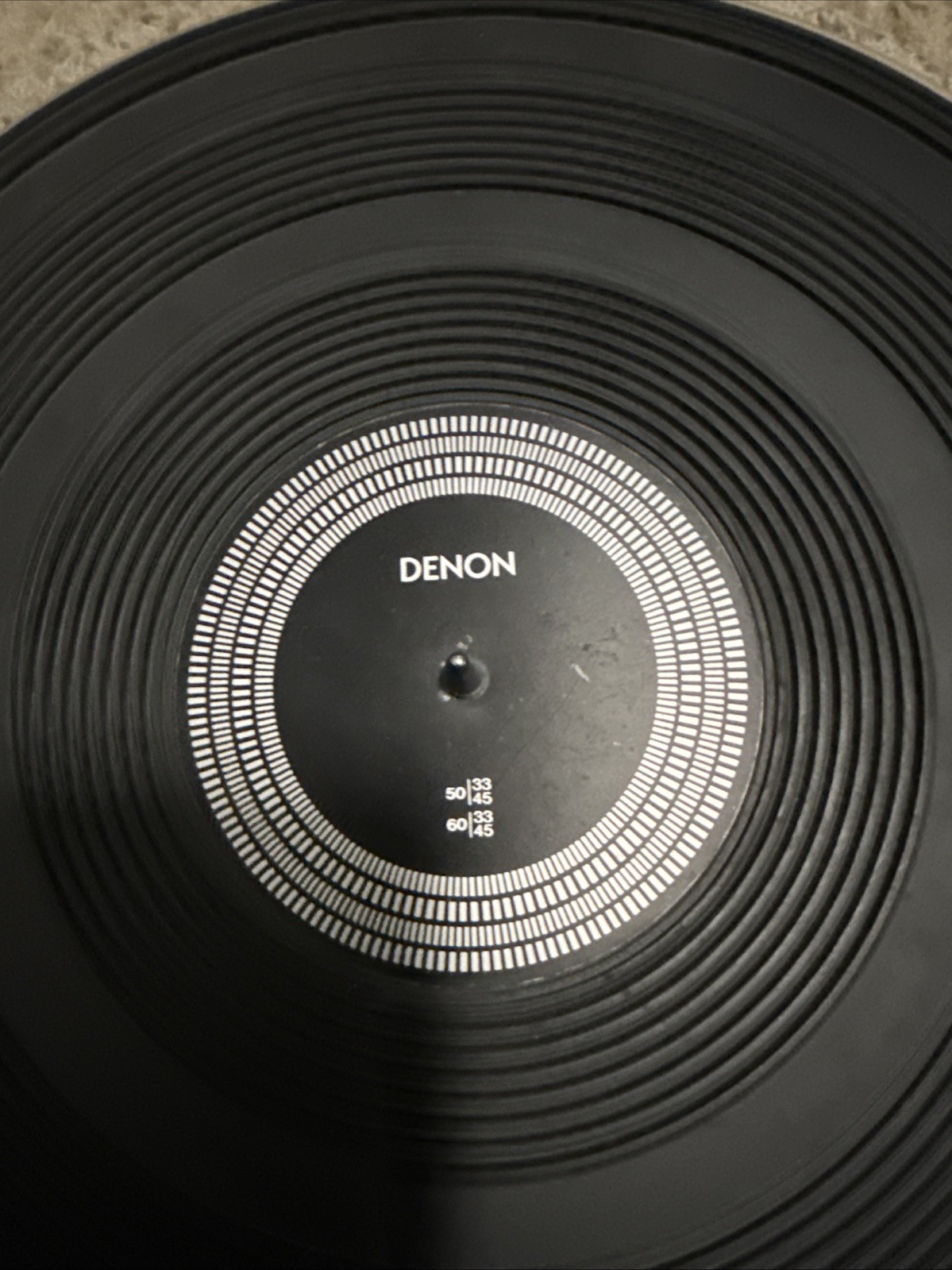 DENON DP-750 Direct Drive Turntable Analog Record Player Japan