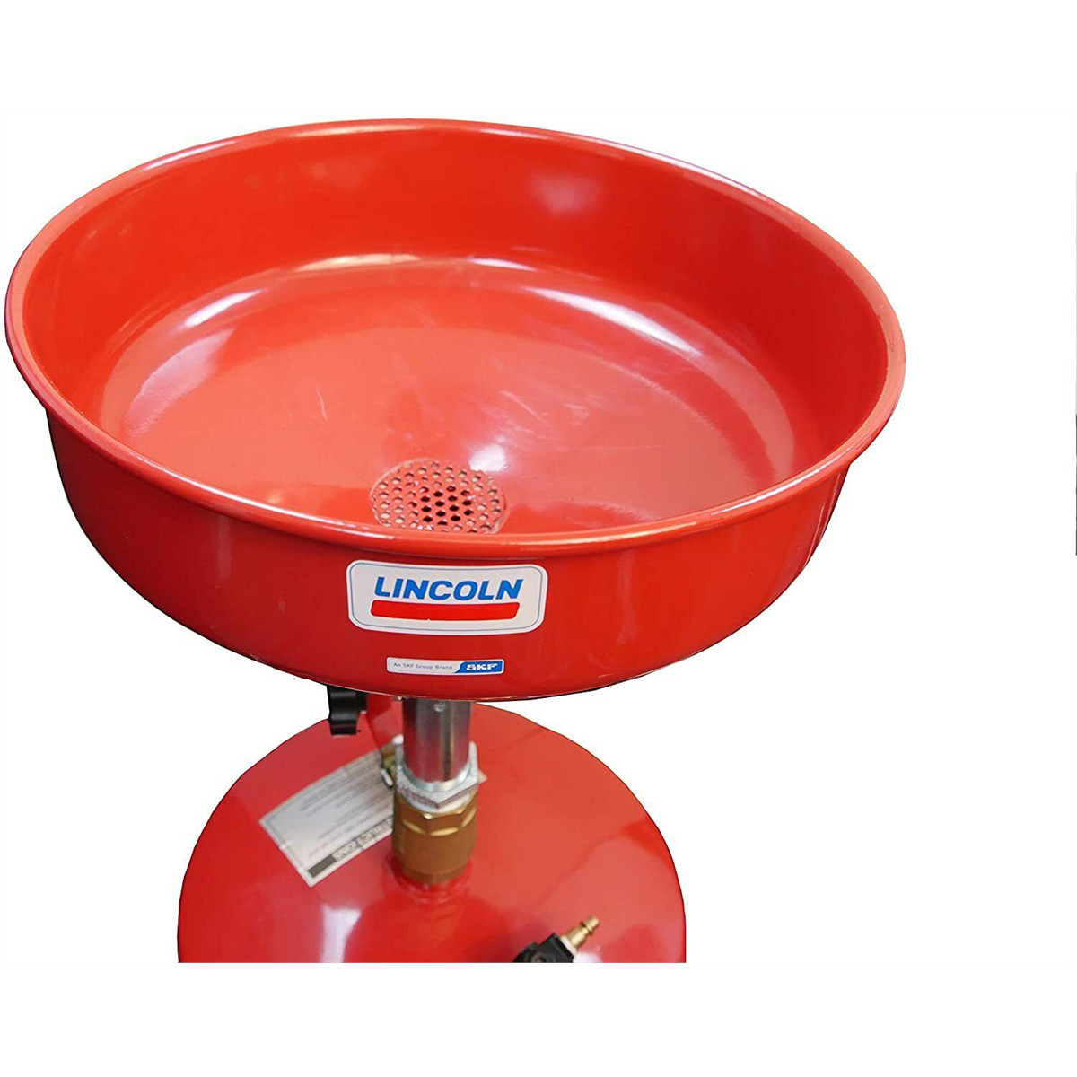 Lincoln 3601 Pneumatic 18 Gallon Pressurized Fluid Drain and Evacuation Tank