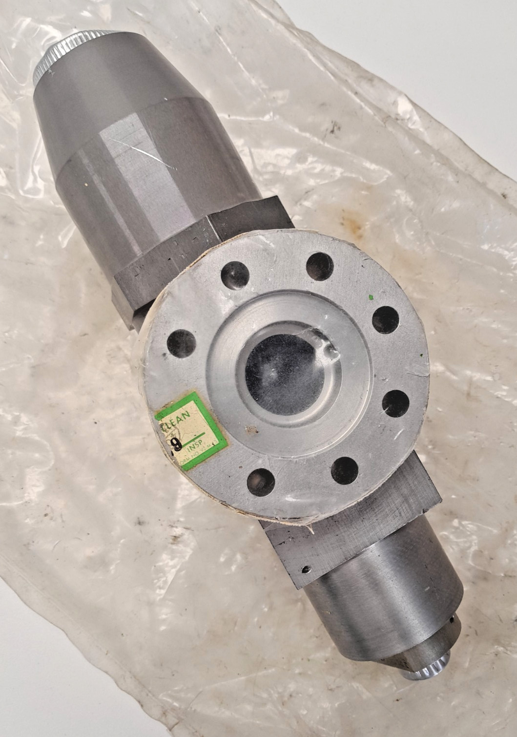 Surplus NOS Rocketdyne Liquid Oxygen LOX Fill and Check Valve Rocket Engine NASA