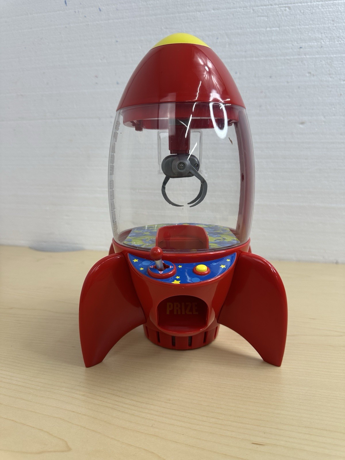 Disney Pixar Toy Story Pizza Planet Space Crane Claw Machine with Aliens Works!