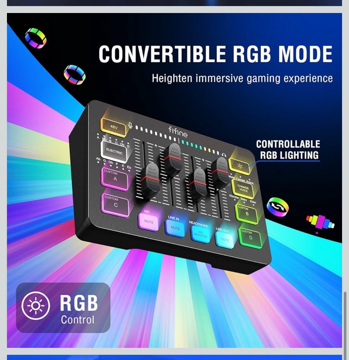 FIFINE Gaming Equipment Bundle, Dynamic XLR/USB Gaming Microphone Set KS-5