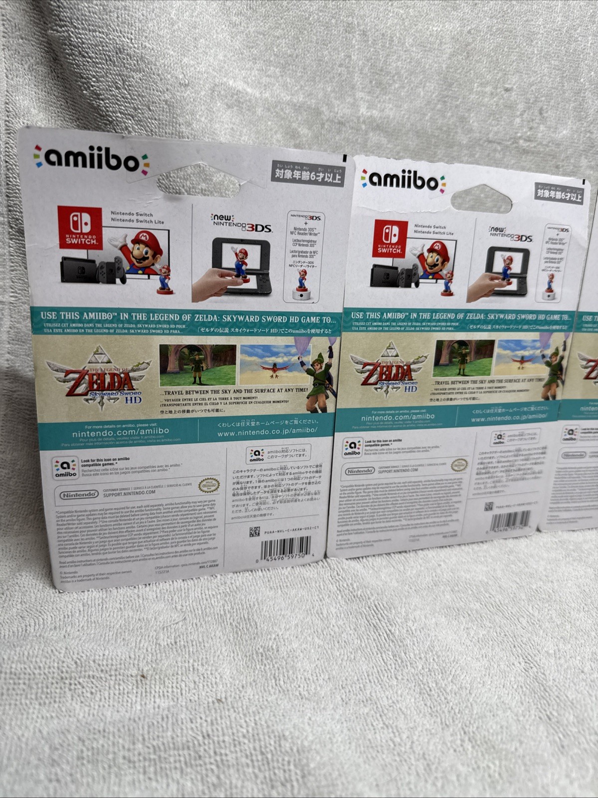 Zelda & Loftwing Amiibo Figure - The Legend of Zelda Skyward Sword