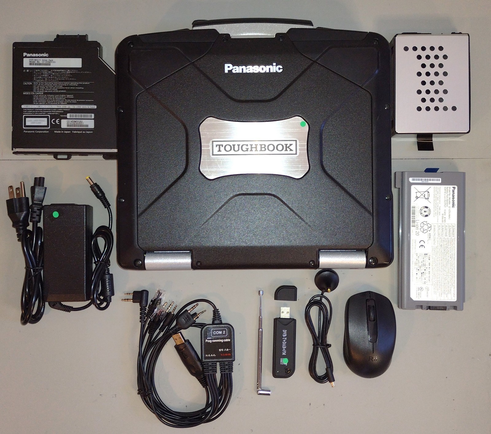 TOUGHBOOK CF-31 MK6: Radio Programmer Laptop w/ HAM Digital+Logging w/ SDR + GPS