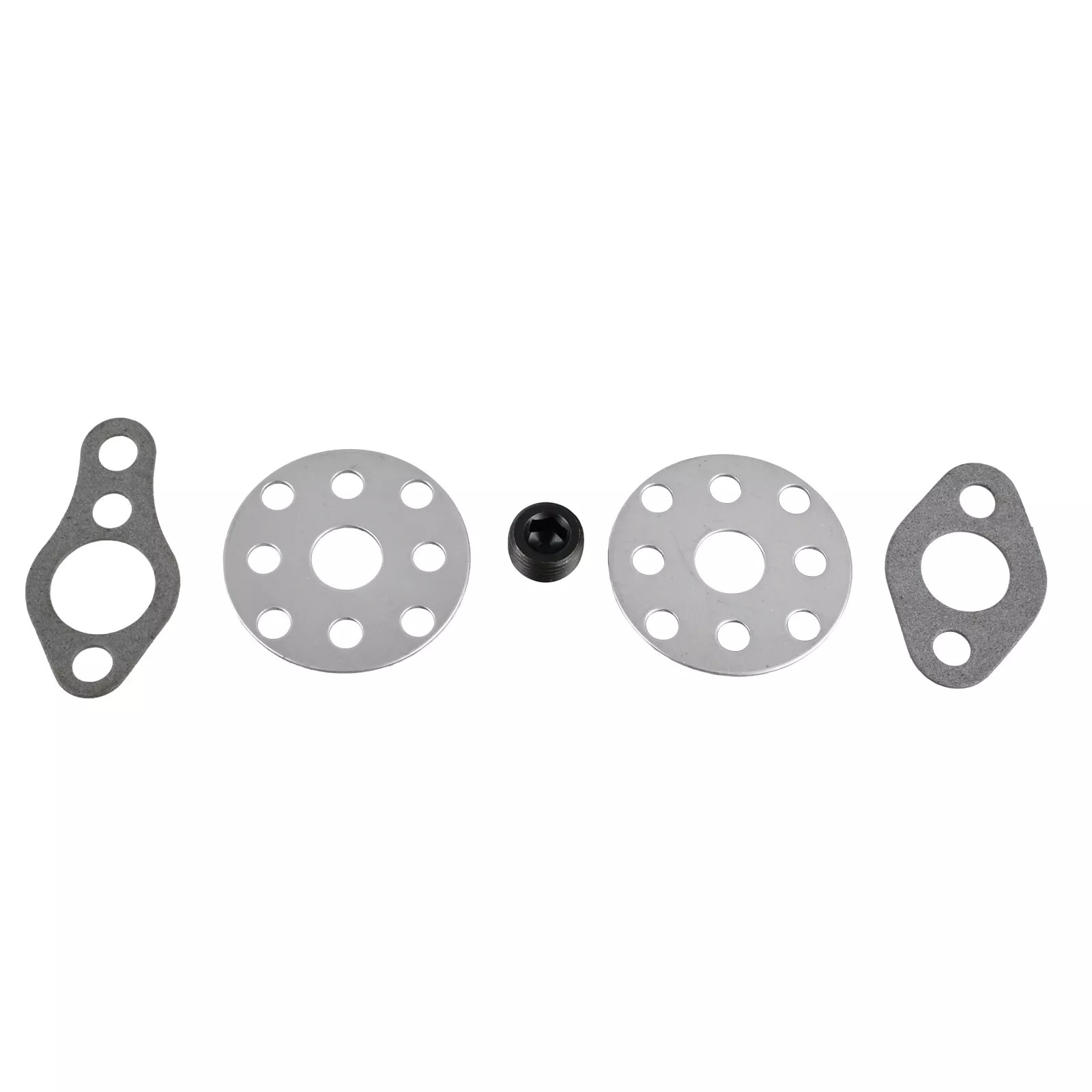 High Volume Chrome Short Water Pump For Small Block Chevy SBC 283 305 327 350