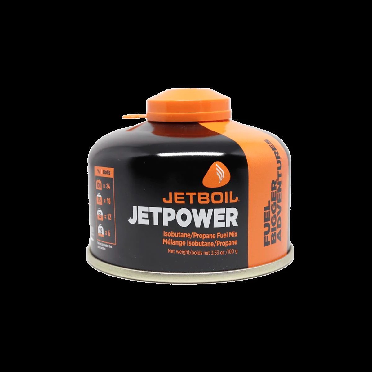 CHEAPEST on Ebay Jetboil Jetpower 100g 100 g NEW Camping Fuel Gas Canister JF100