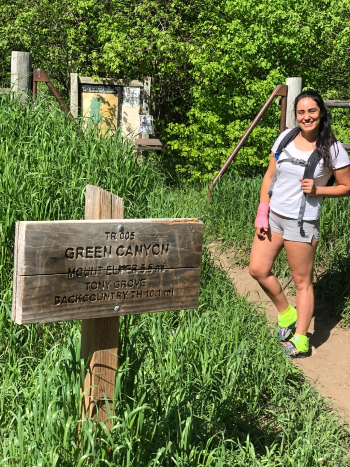 Trail Running Gaiters - Size Large - Neon Reflective Running Gear