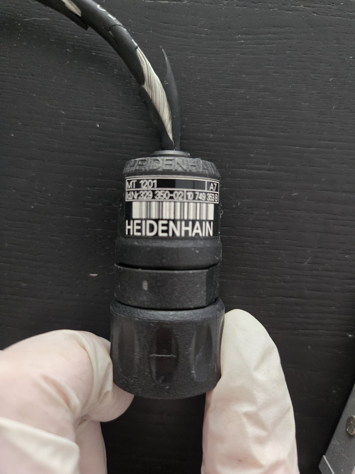 Heidenhain MT 1201 Incremental Linear Encoder Length Plunger Gauge Actuator 12mm