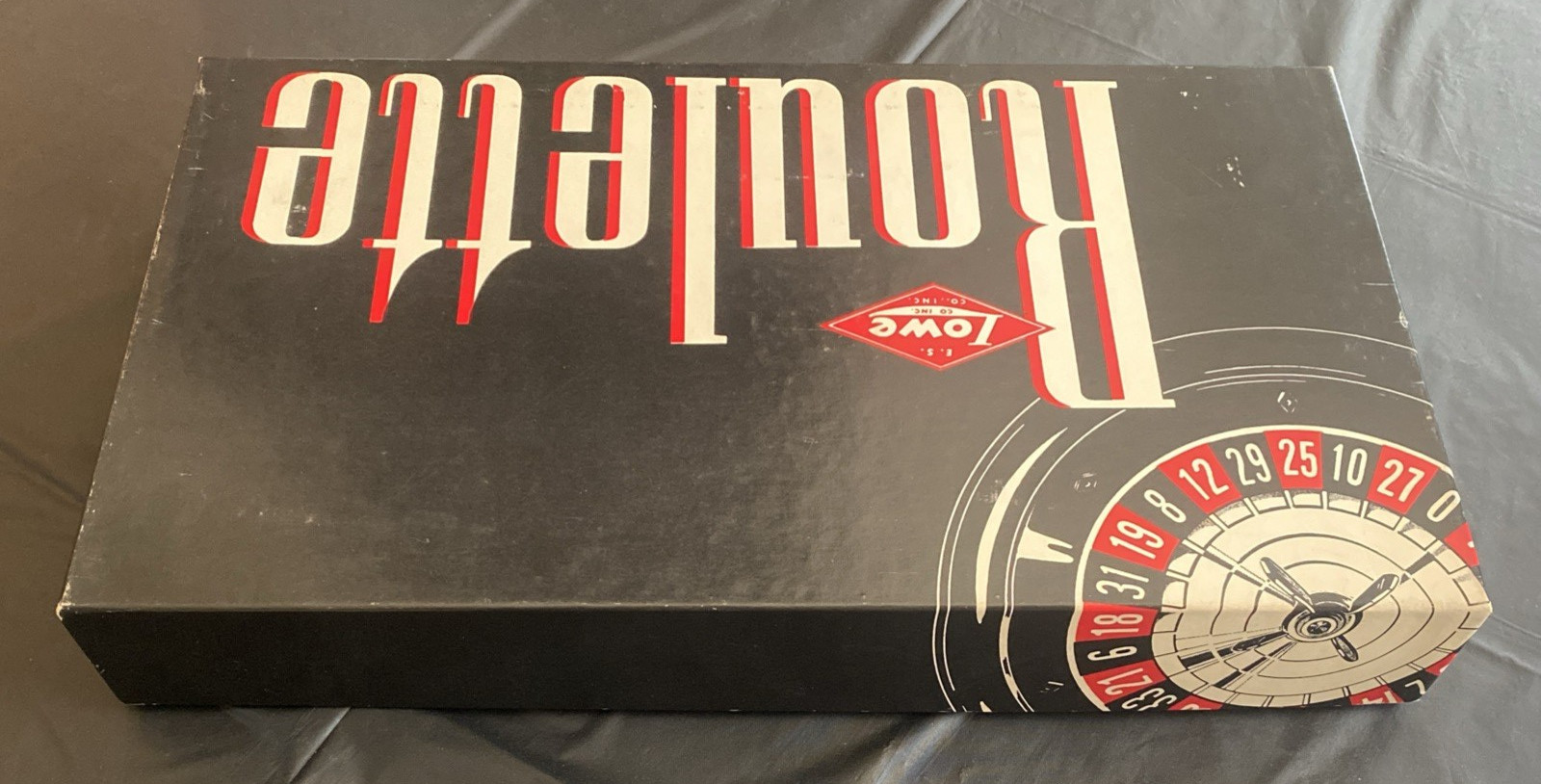 E. S. Lowe Vintage Roulette Complete Set No 907 Never Used 8" Diameter Wheel NIB