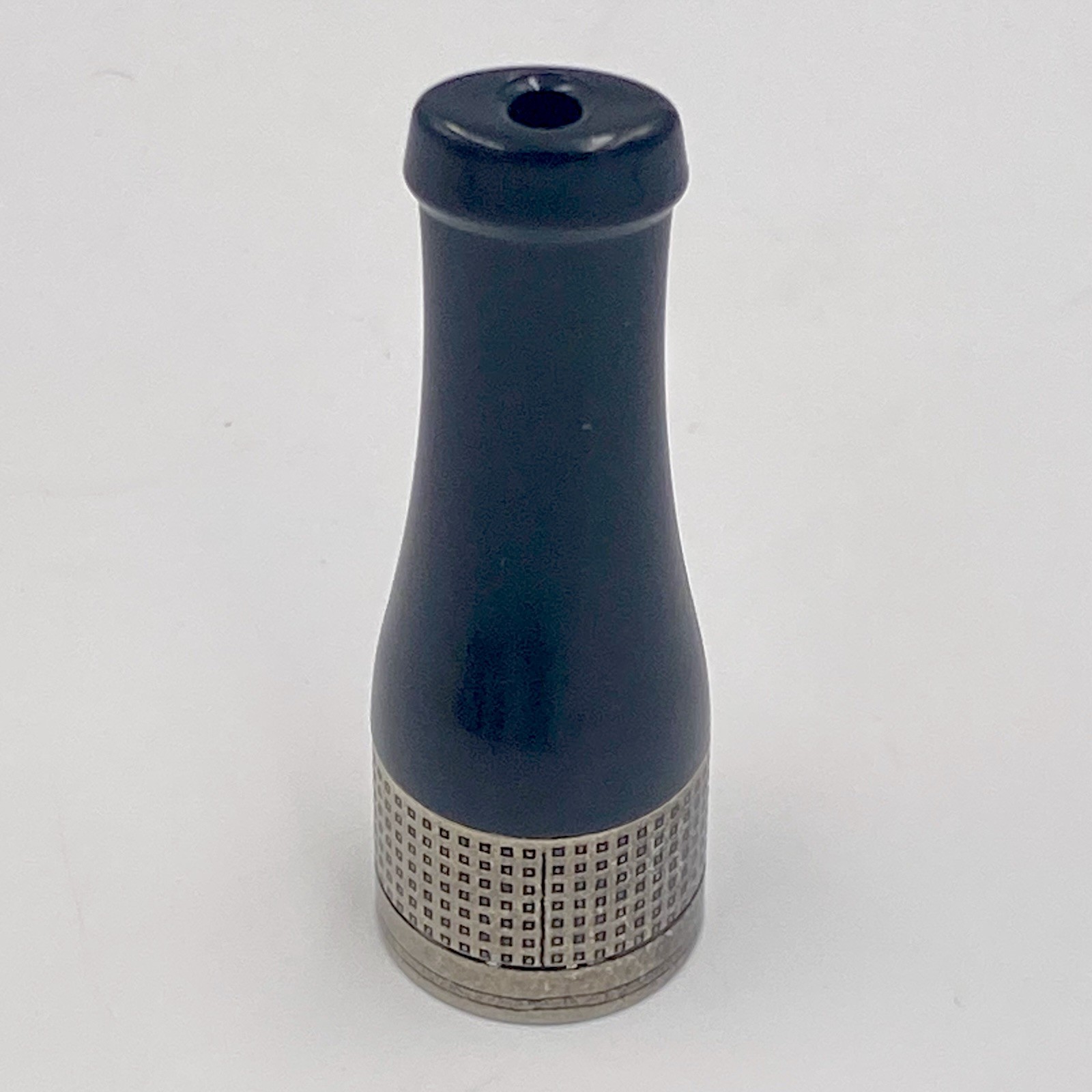 Galiner Pure Copper Size 46-47 Cigar Pipe Holder Single Resin Accessory Gray