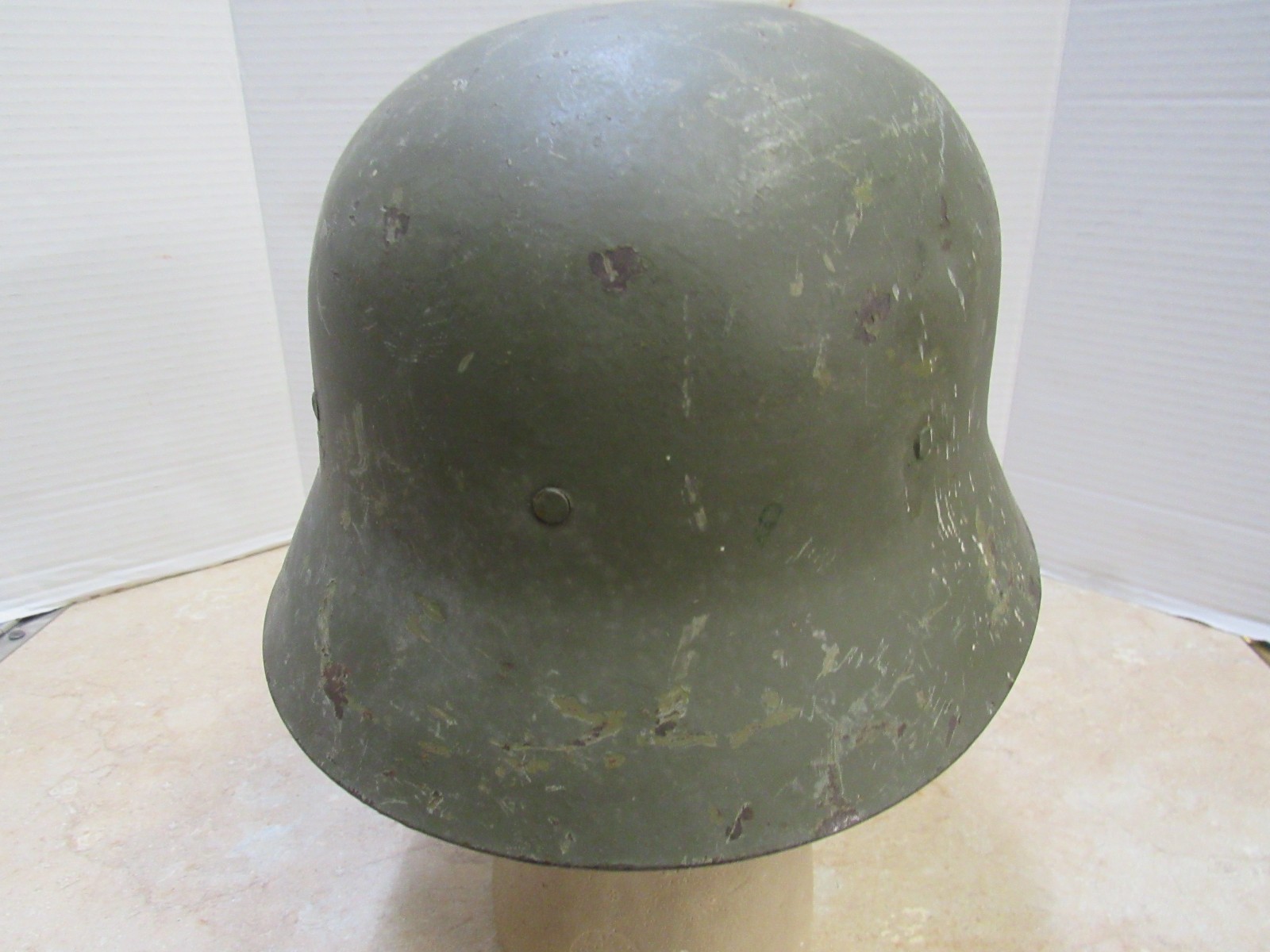 Original WW2 Era Spanish M42 Helmet Post War Liner Modelo Z