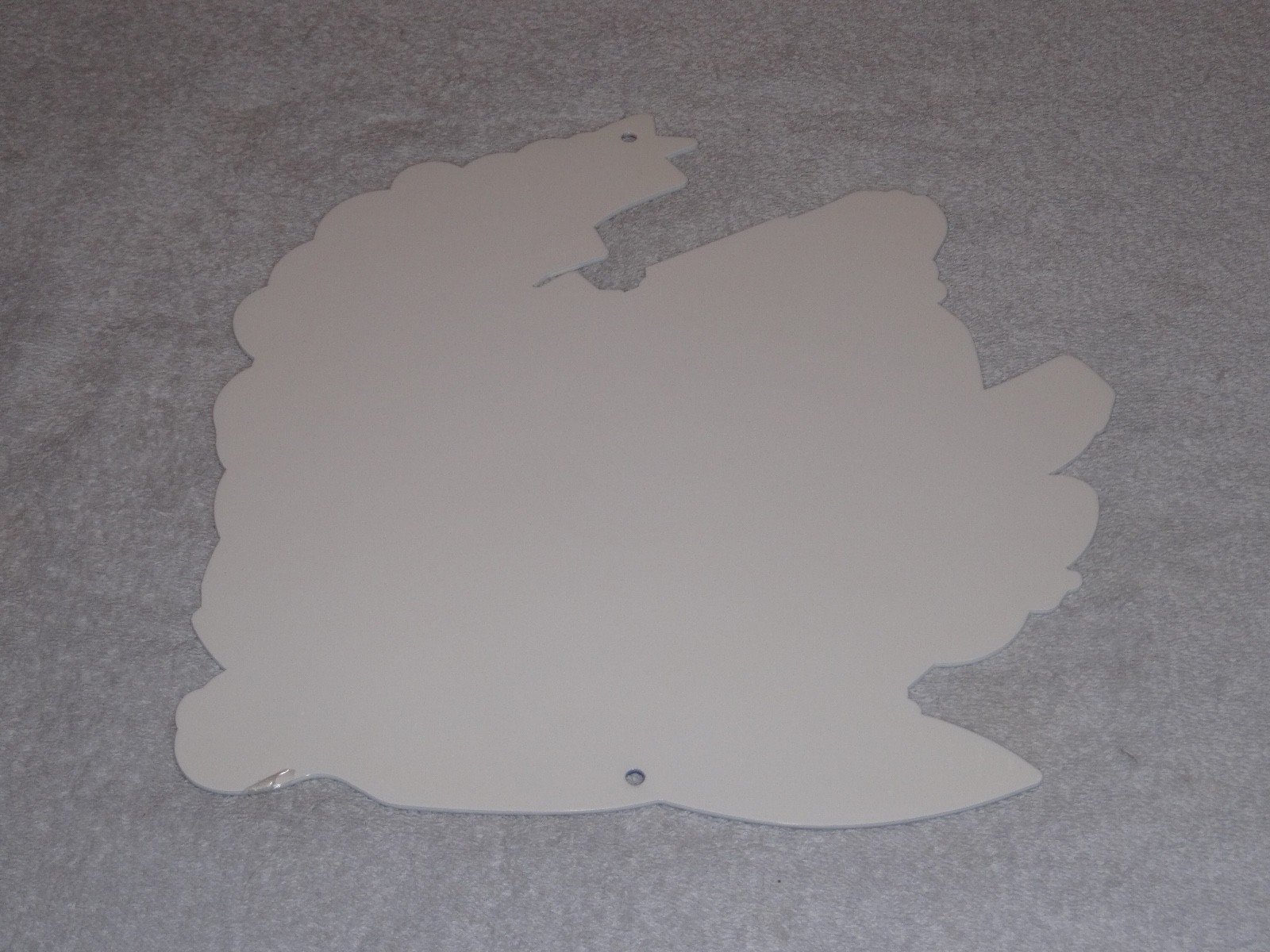 VINTAGE DODGE MOPAR ROAD RUNNER DIECUT 12" METAL ROADRUNNER CAR ADVERTISING SIGN