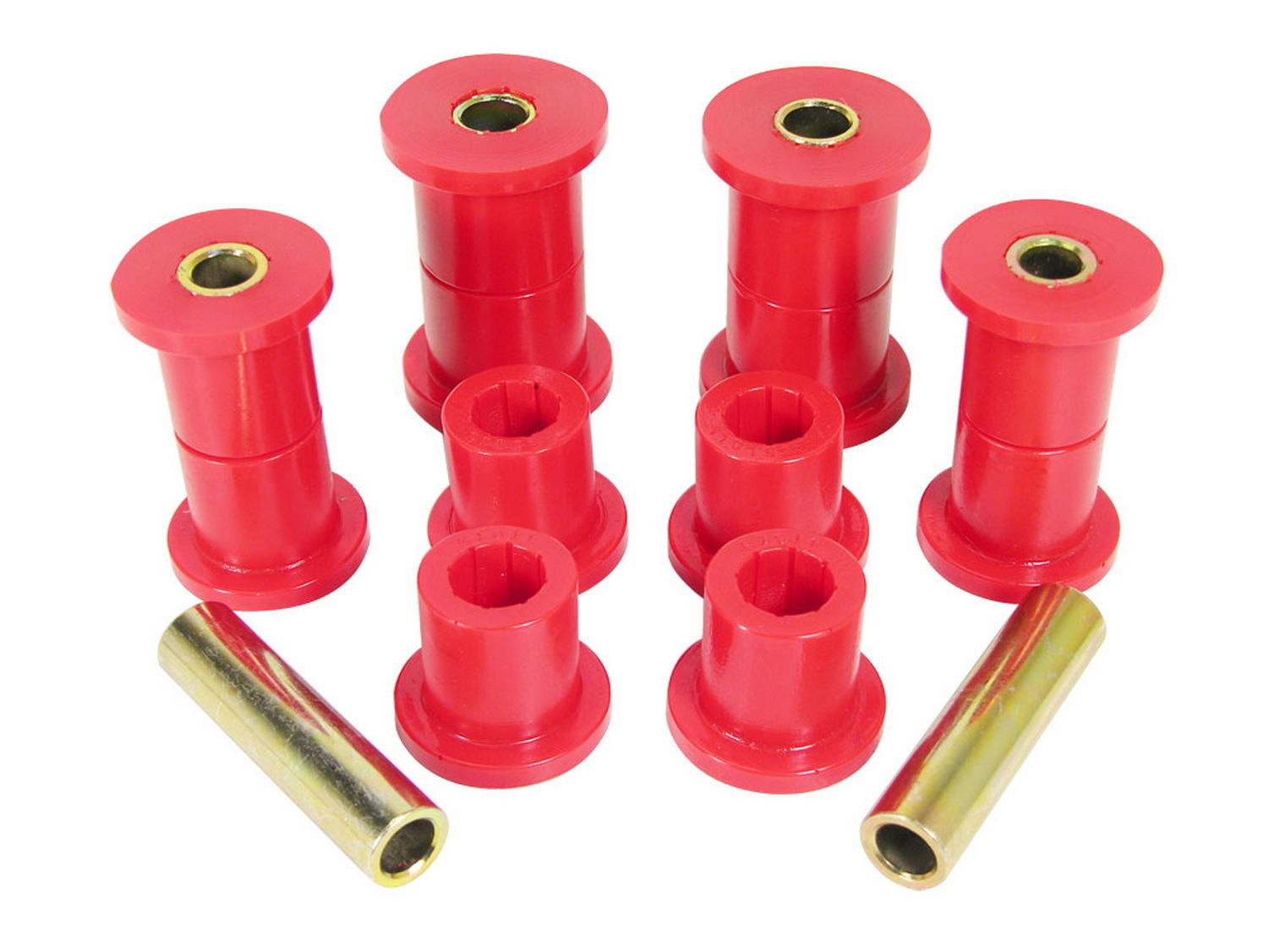 Prothane Front/Rear Leaf Spring Eye/Shackle Bushing Kit Fits 87-95 Wrangler (YJ)