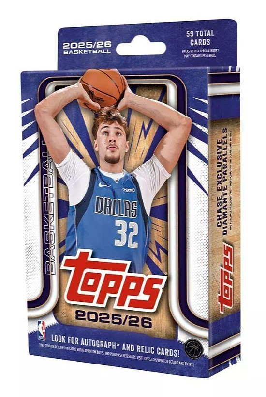 2025-26 Topps Basketball Hanger Box Factory Sealed - IN HAND SHIPS IMMEDIATELY