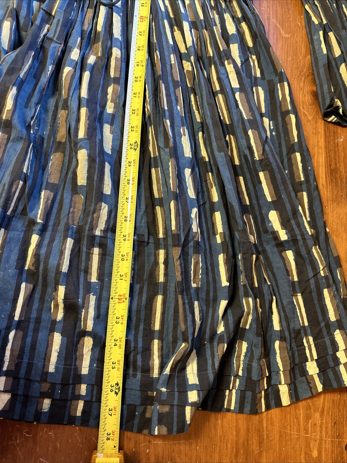 Aman Lamu Kenya Dress S/M Africa Timeless Peasant Boho Unique Flowy Tribal