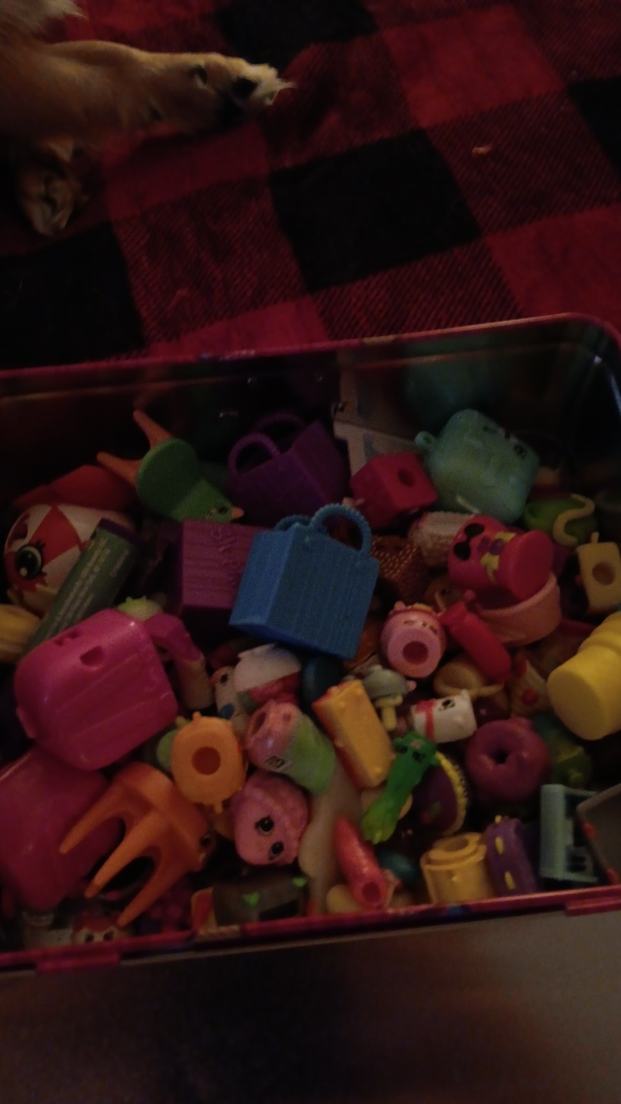 Large Toy Lot of 200+ Shopkins Num Noms Dolls Barbie Kindi Kids Lalaloopsy Play