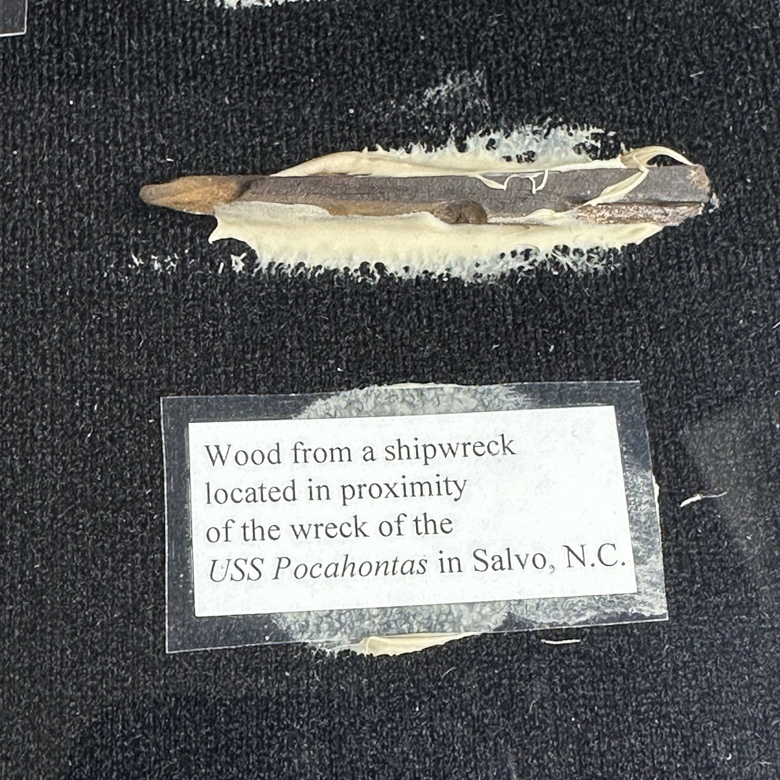 25+ Shipwreck Artifacts in Display Case USS Olympia Pocahontas Civil War Era