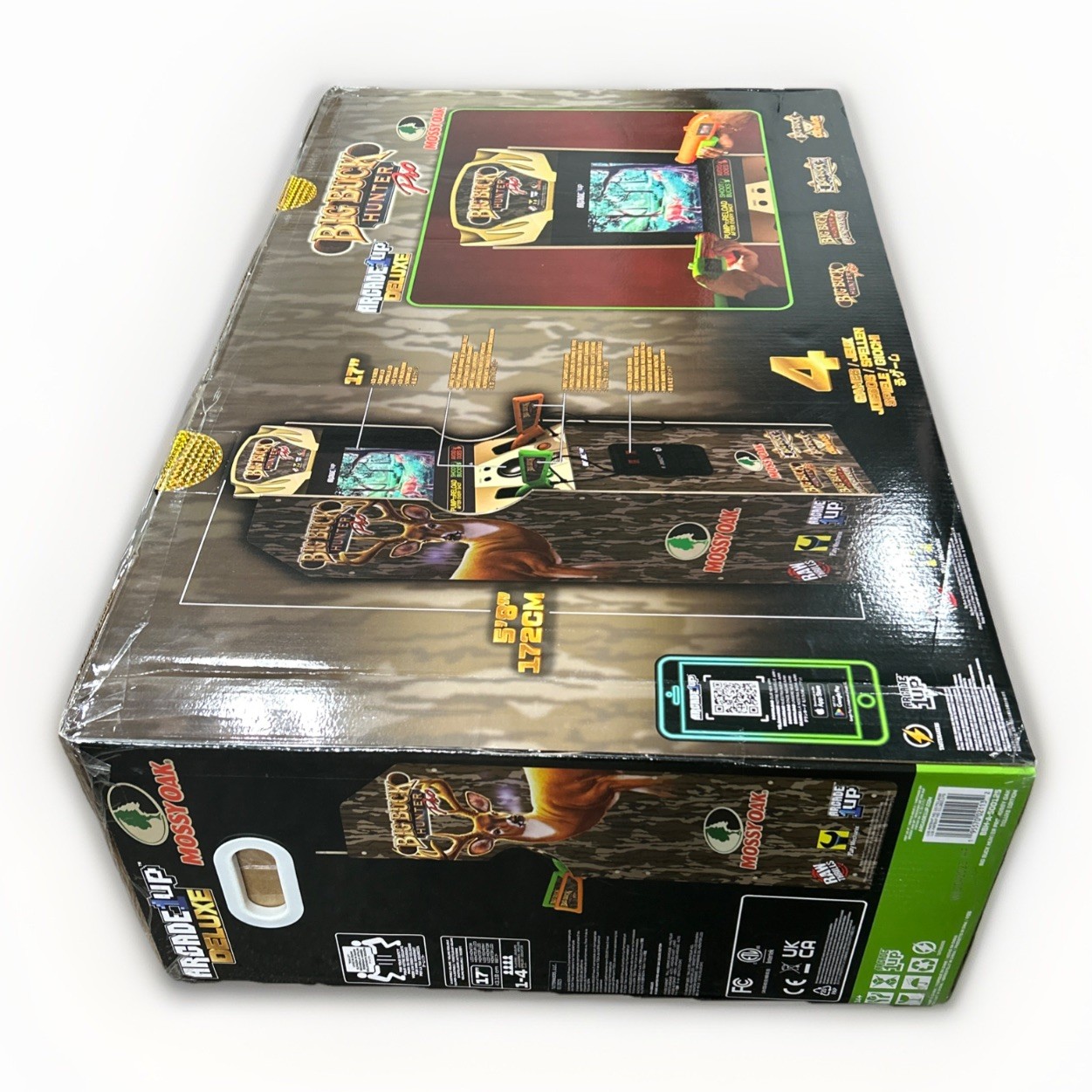 ARCADE 1UP BIG BUCK HUNTER PRO MOSSY OAK DELUXE - NEW SEALED