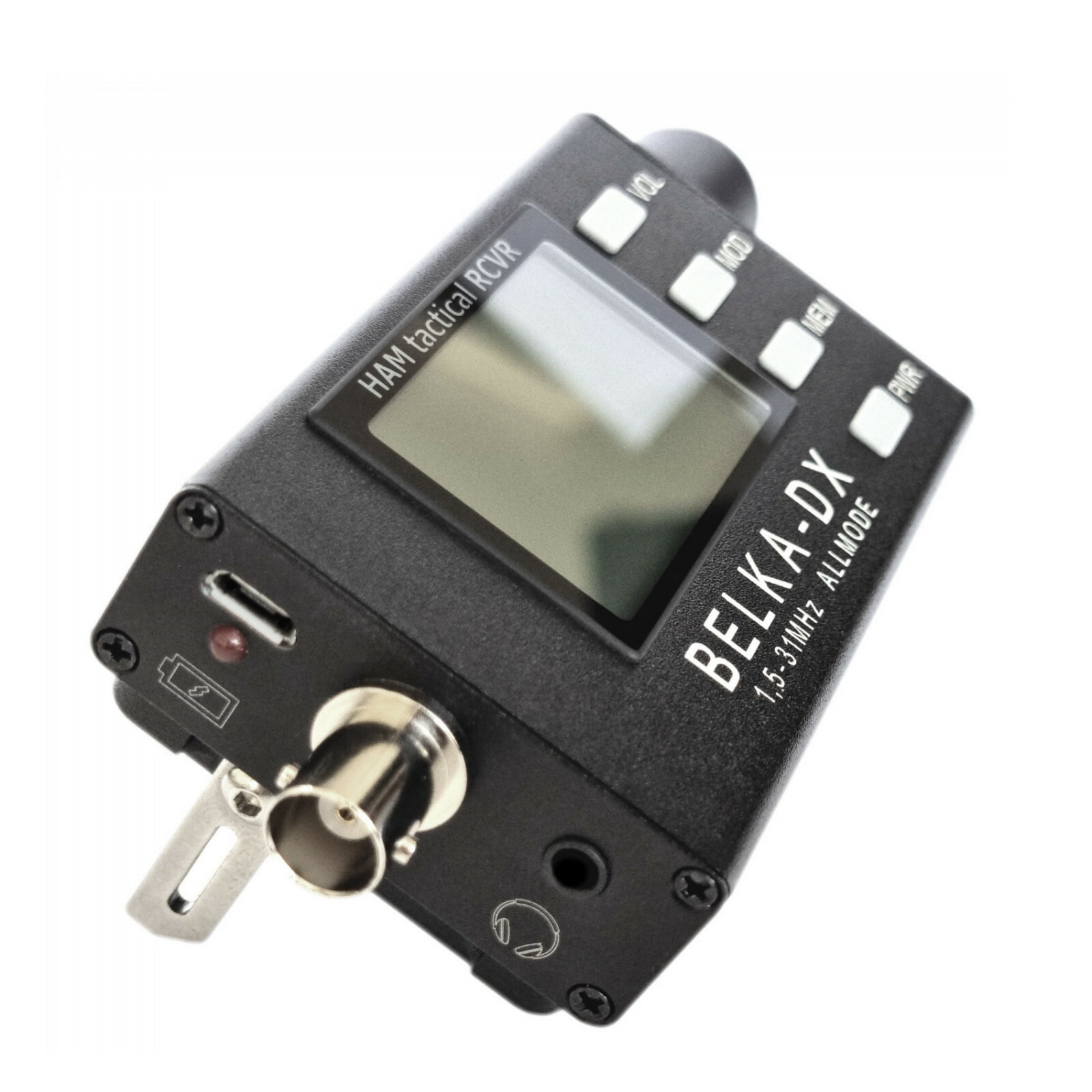 Belka-DX-max 0.1MHz - 31MHz ham radio receiver with LSP3W speaker