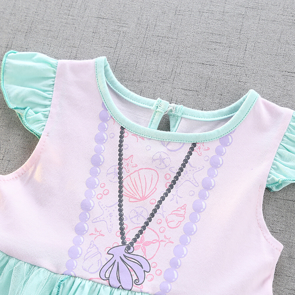 NEW Boutique Ariel Little Mermaid Snow White Alice in Wonderland Tulle Dress