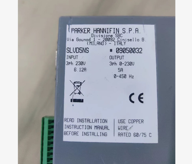 1PC used Parker SLVD5NS Driver