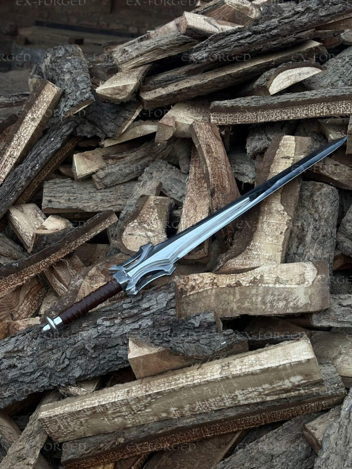 Legendary Power Sword 41" Handmade HeMan Fantasy Stainless Steel Cosplay Replica