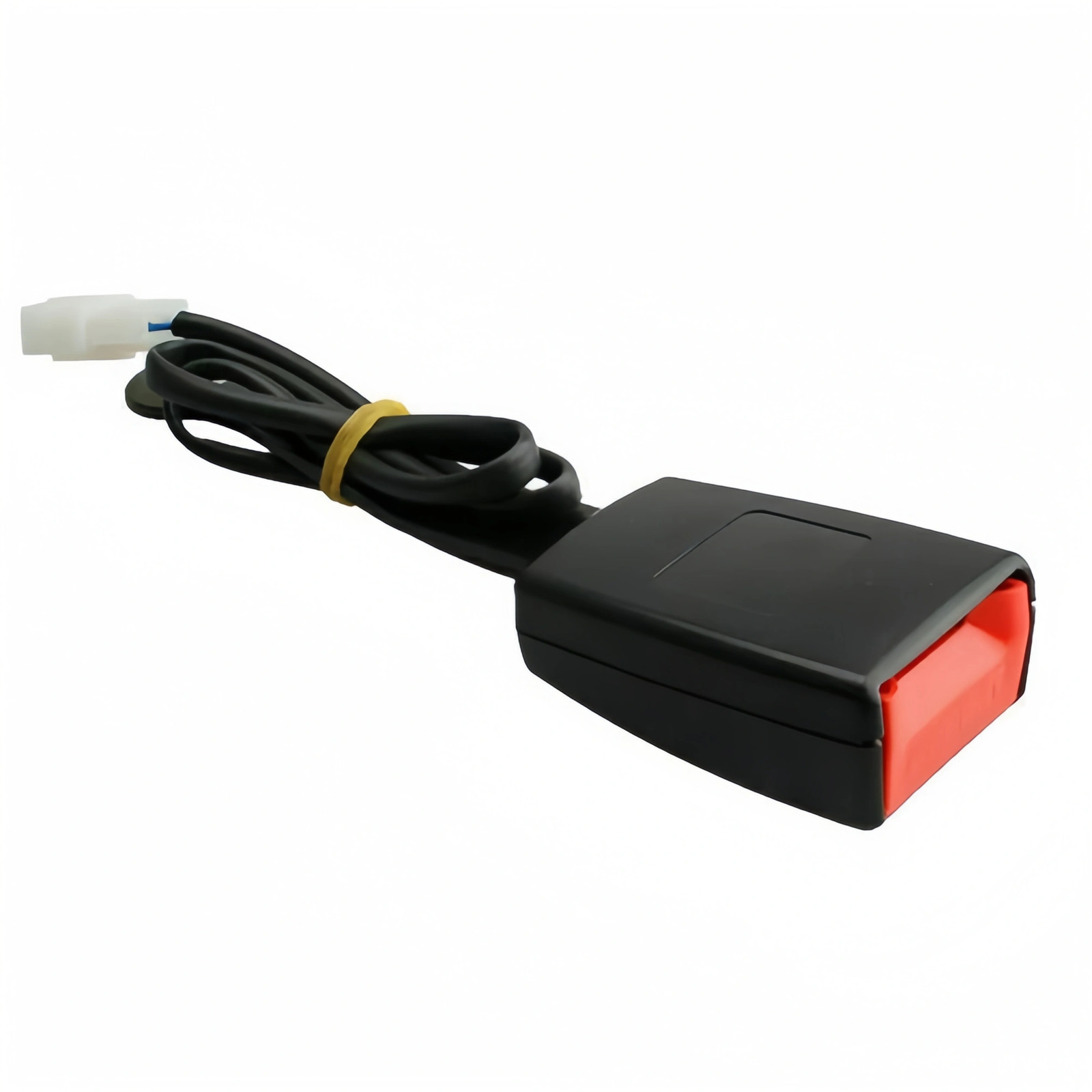 Car Seat Belt Latch Buckle Safety Belt Buckle Plug Adapter w/ Warning Cable NEW