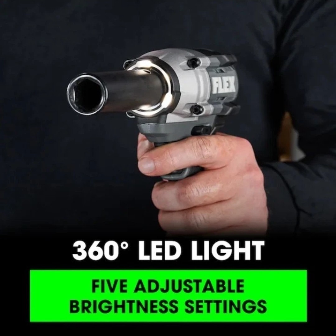 FLEX 1/2" Compact Impact Wrench 450ft-lbs Torque - (Tool Only) FX1431-Z